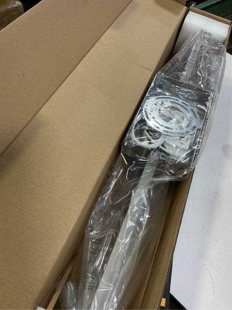 Condition photo showing New/Like New for LED Modern Bathroom Vanity Light Fixtures 24W Dimmable 5CCT LED Vanity Light Bar Over Mirror Matte Black Wall Light for Bathroom 31.5 inch Long Chrome-5 Color Temperature 31.5 Inch