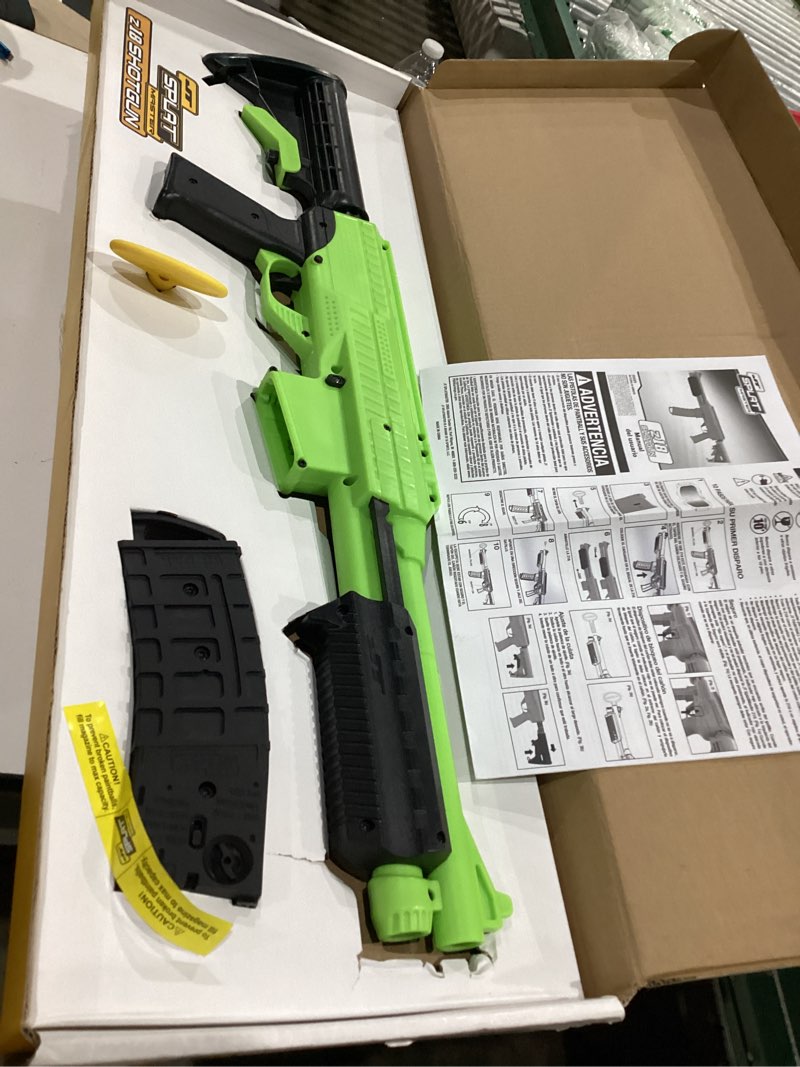 Condition photo showing Good Condition for jt splatmaster z18 .50cal paintball marker - magazine feed w/ 1 magazine - green
