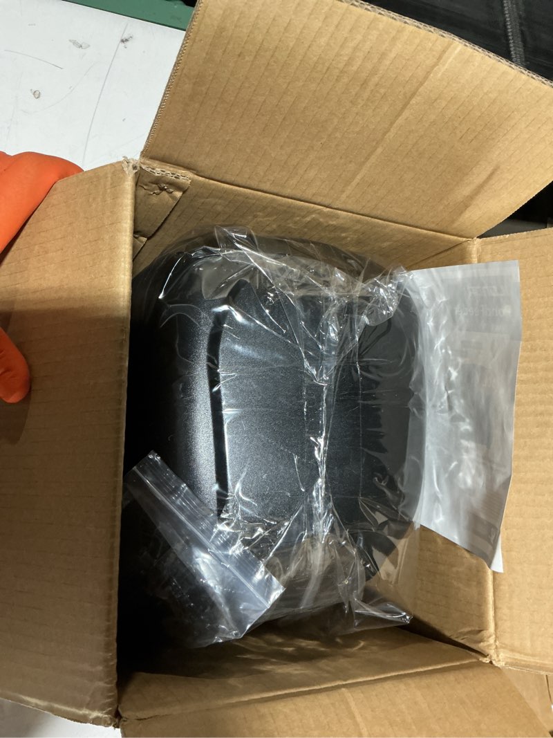 Condition photo showing As Is for automatic fish feeder timer high capacity pond fish feeder siutable for outdoor