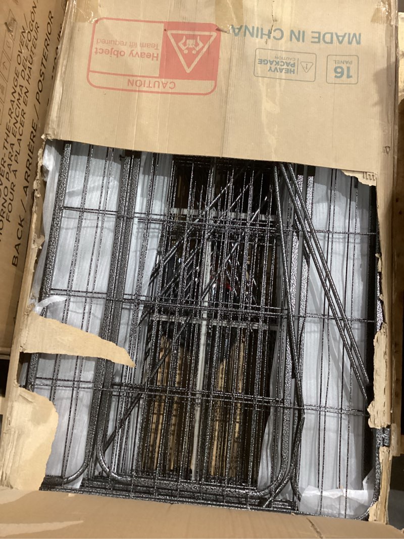 Condition photo showing Good Condition for viscoo dog playpen outdoor, 16 panels 40" high metal dog fence with gate, pet fence for large/small dogs, portable dog fence for rv camping, yard 16 panels 40"h
