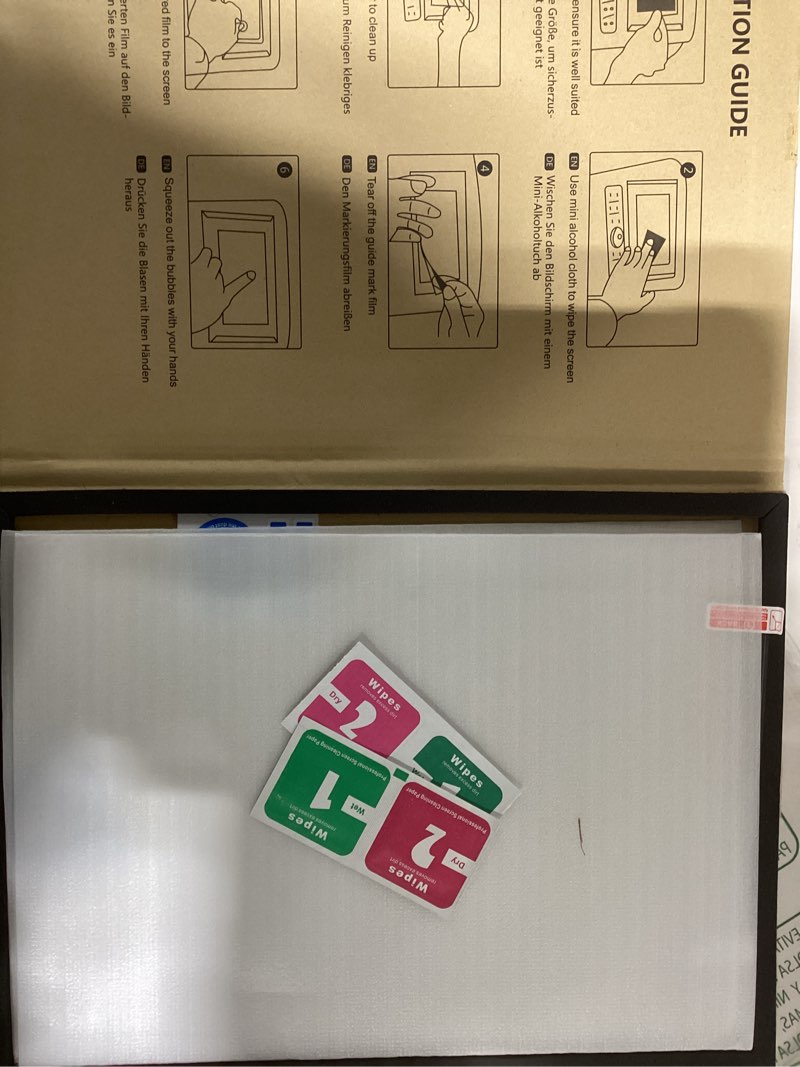Condition photo showing New/Like New for wd&cd 2 pack screen protector compatible with lenovo tab m11 11 inch, tempered glass film ?anti scratch ??anti bubble??high definition?