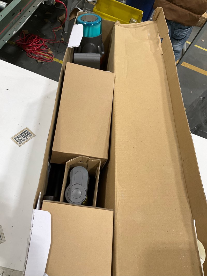 Condition photo showing As Is for Dyson V15s Detect Submarine? Wet Dry Vacuum, Yellow/Nickel