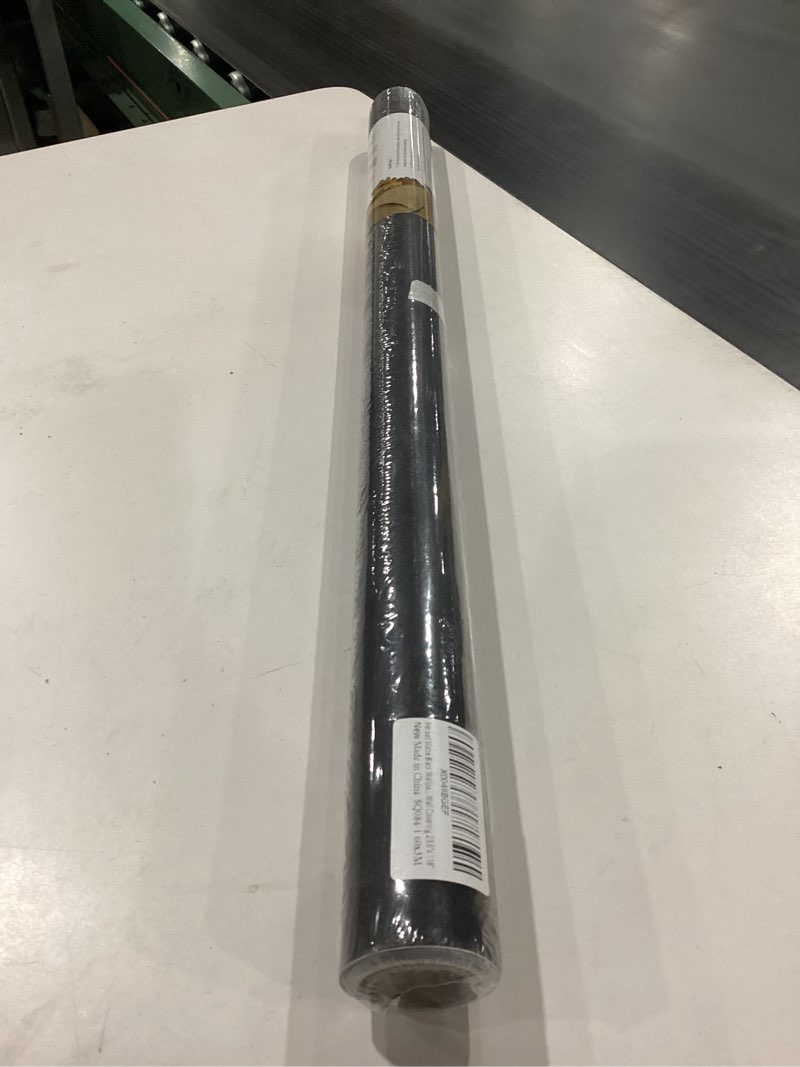 Condition photo showing New/Like New for Heroad Peel and Stick Wallpaper Matte Black Contact Paper for New Environmentally Friendly Materials Thickening Upgrade Increase Stomata Wallpaper for Countertops Bathroom Kitchen 23.6” x 118” 23.6" x 118" Black
