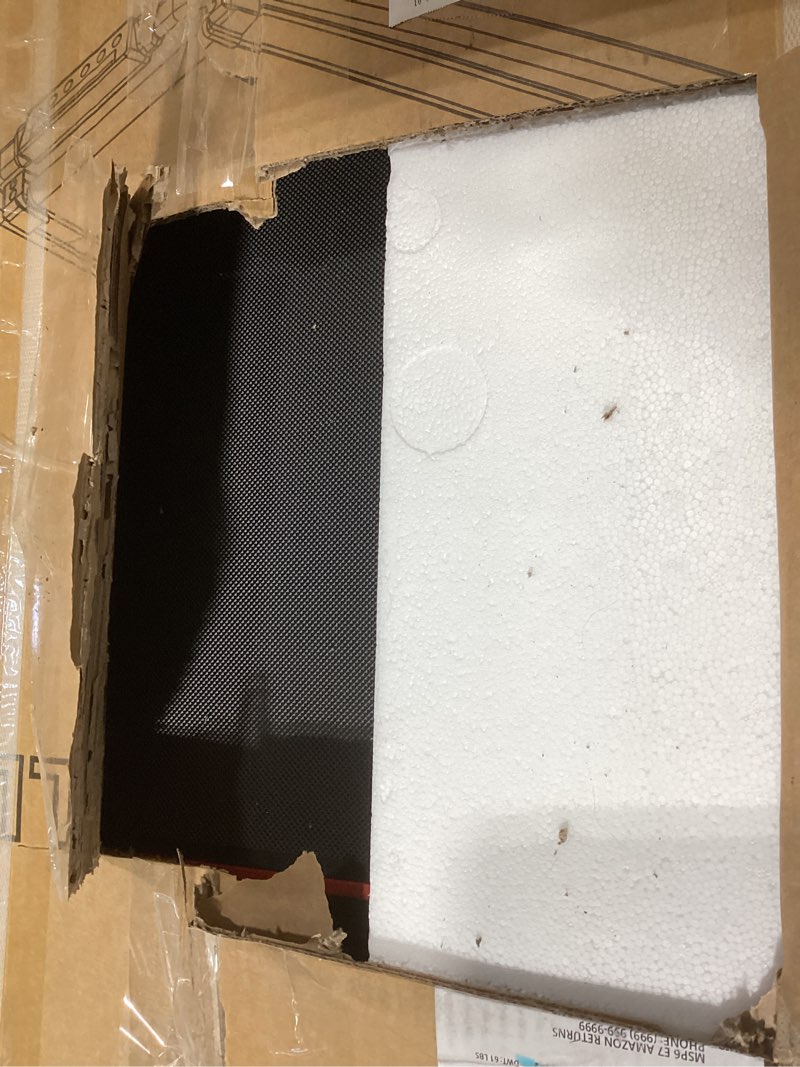 Condition photo showing As Is for Walking Pad Treadmill with Incline, 2 in 1 Foldable Treadmills for Home Small Office, 300lbs Portable Compact Under Desk Treadmill with App, Remote Control and LED Display Red