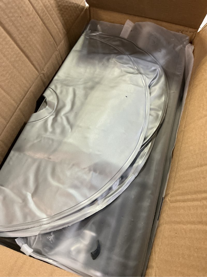 Condition photo showing Good Condition for Backdrop Stand, 6.5ft Height 9ft Width Adjustable Photography Background Support Poles with Heavy Duty Flat Base, Photo Metal Steel Pipe and Drape Frame Kit for Parties Birthday Wedding