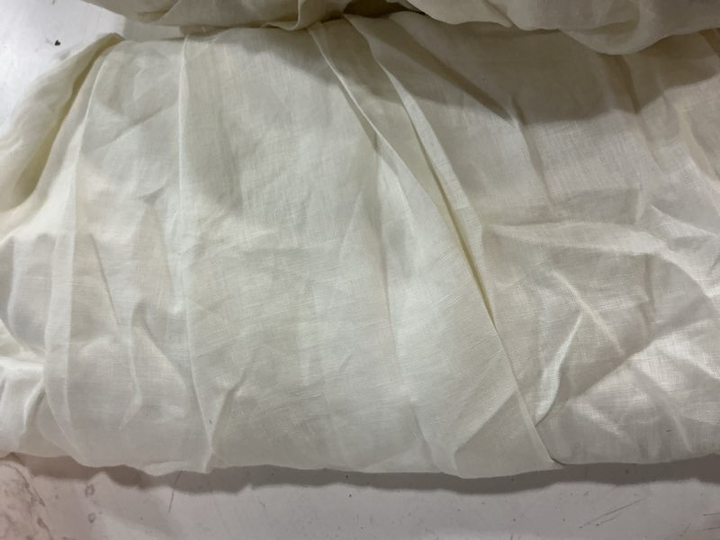 Condition photo showing As Is for quince european linen curtain - single panel ( 48”*96”)