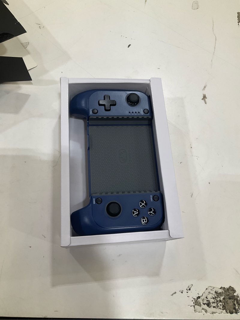 Condition photo showing Good Condition for mocagen wireless mobile gaming controller, phone controller for iphone/android with big grip,led light,hall effect joysticks, cell phone slide controller for handheld gaming blue