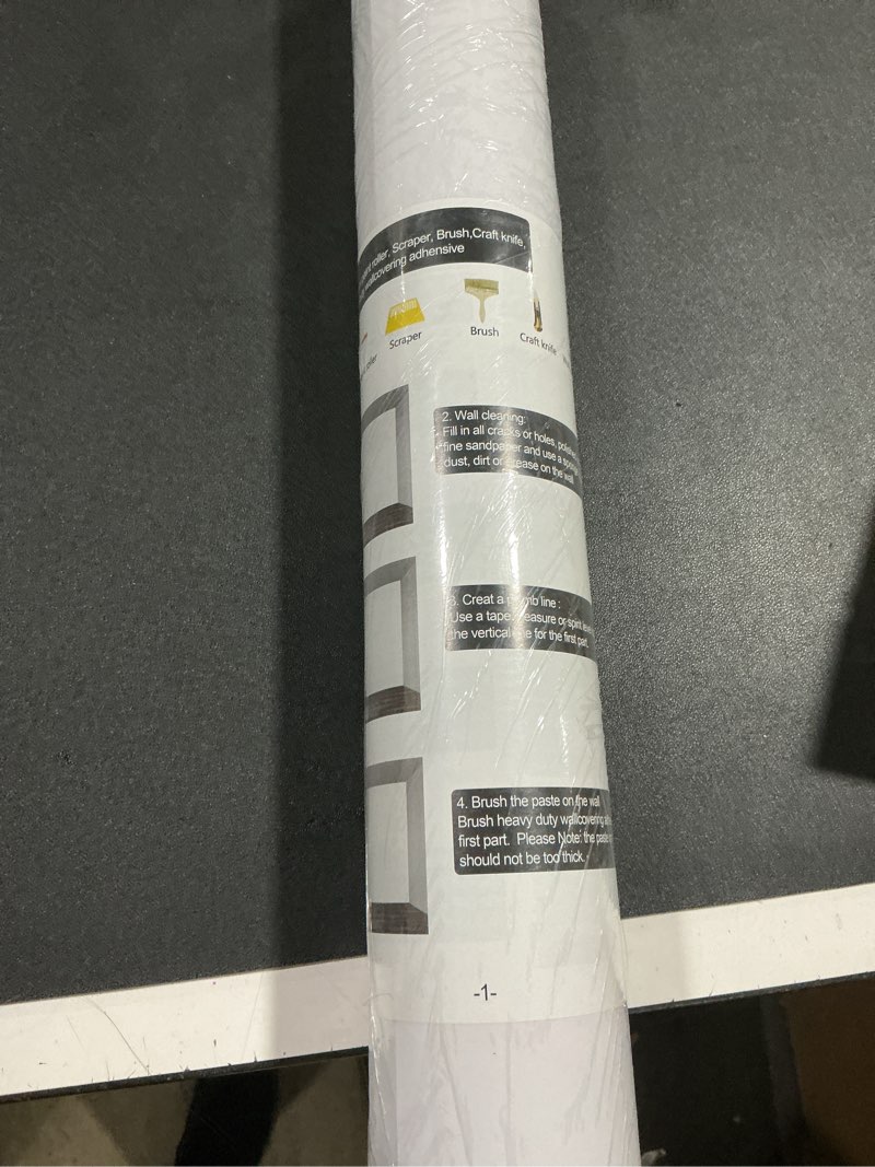 Condition photo showing New/Like New for (Similar) EasyLiner Clear Adhesive Shelf Liner for Cabinets, Wall & Cupboards & Protective Covering - Peel and Stick Shelf Liner Easy to Cut & Fit - Self- Adhesive & Removable - 20\\\" x 30 Feet - 1 Roll 20\\\"W x 30\\\"L