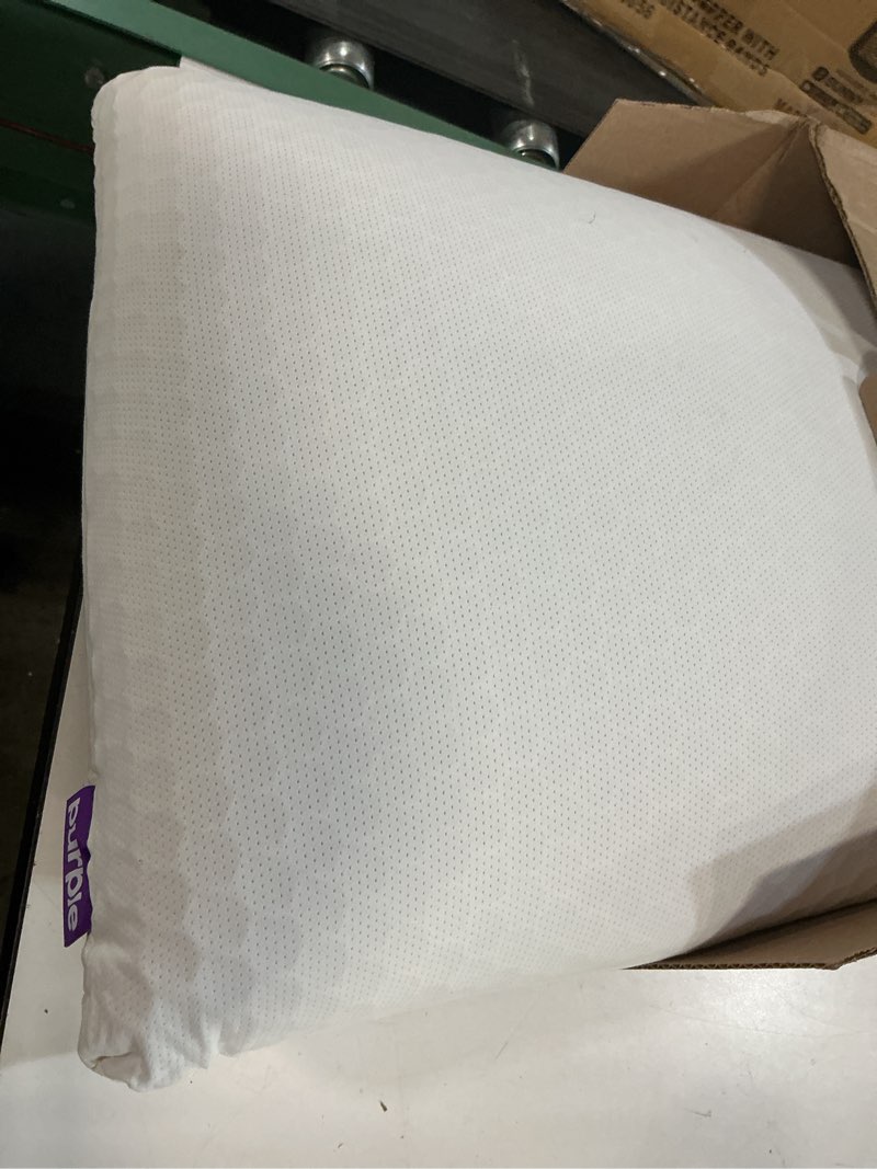 Condition photo showing Good Condition for Purple Harmony Pillow – Talalay Latex Foam Cooling Pillow for Combo or Side Sleepers, 360º Hex GelFlex Grid for No-Pressure Support and Luxurious Weightless Feel - Standard, Medium Feel, Med Height