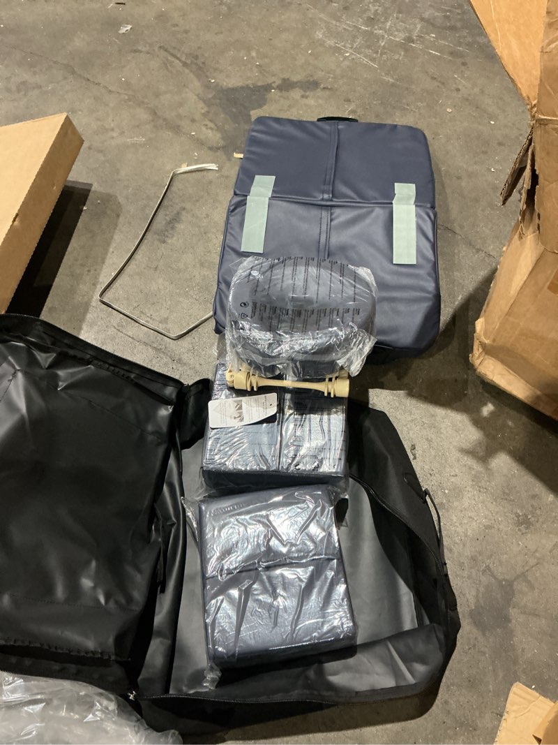 Condition photo showing Good Condition for amethyst lake pregnancy massage cushion, prenatal bolster full body relaxing, prenatal pregnancy positioning system, ideal cushion to release lower back pain.