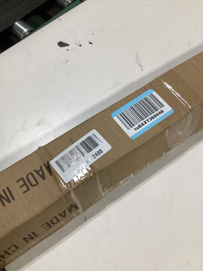 Condition photo showing New/Like New for Long Curtain Rods for Windows 72 to 144", 1-Inch Warm Gold Blackout Curtain Rods with Aluminum Brackets and End Cap Finials, Adjustable Drapery Rods for Sliding Glass Door/Bedroom/Kitchen Etc. Warm Gold 72-144"