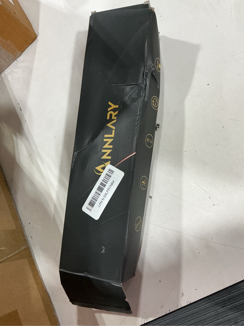 Condition photo showing Good Condition for annlary hair straightener 1 inch flat iron and curler 2 in 1 titanium ceramic ionic dual voltage straightener with heat-resistant silicone, for less frizz, shinier & smoother 1 inch black