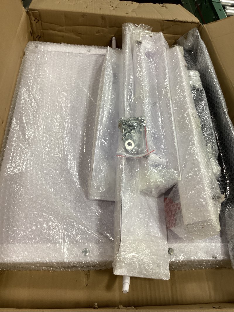 Condition photo showing Good Condition for Upgraded Flip Top Tool Table, Tool Flip Table Height Adjustable from 30"-35", Install Two 15"-21" High Machines, Supports Up to 300 lbs