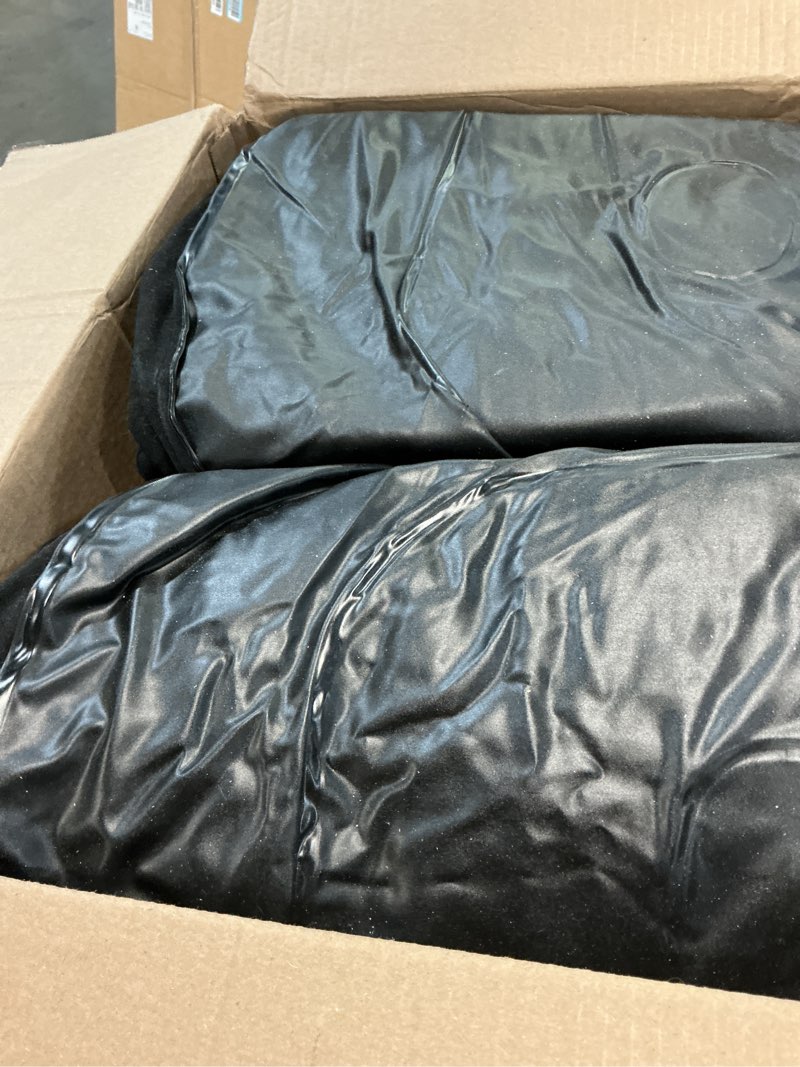 Condition photo showing As Is for King Koil Luxury Air Mattress Queen with Built in Pump, Integrated Premium Pillow Inflatable Airbed for Guests, Camping & Home (Manufacturer Warranty) Black Queen 20"