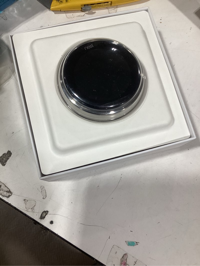 Condition photo showing Good Condition for google nest learning thermostat - programmable smart thermostat for home - 3rd generation nest thermostat - compatible with alexa - stainless steel (renewed)