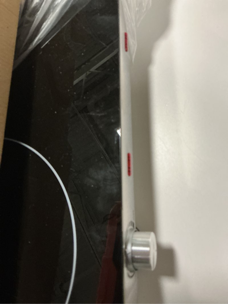 Condition photo showing As Is for Megachef Ceramic Infrared Cooktop