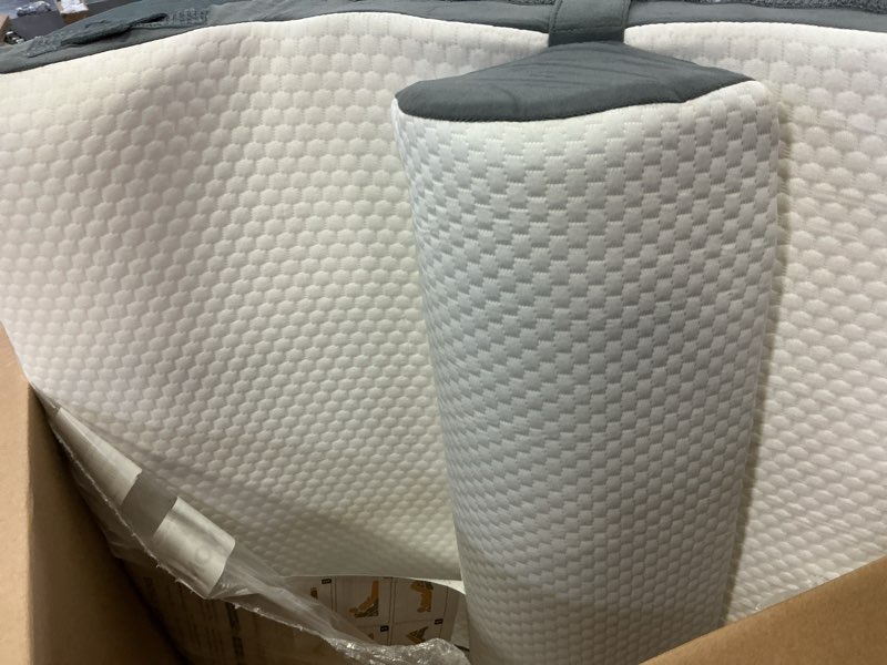 Condition photo showing Good Condition for 3PCS Wedge Pillow Set for After Surgery, Back Pillow for Bed Sitting up, 10-in-1 Foam Wedge Pillow for Acid Reflux & Back Pain Relief, Post Surgery Pillow for GERD & Snoring, White White 3PCS