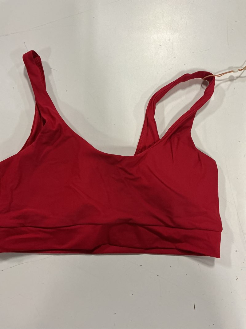 Condition photo showing Good Condition for italian tank bikini top, m, cherry