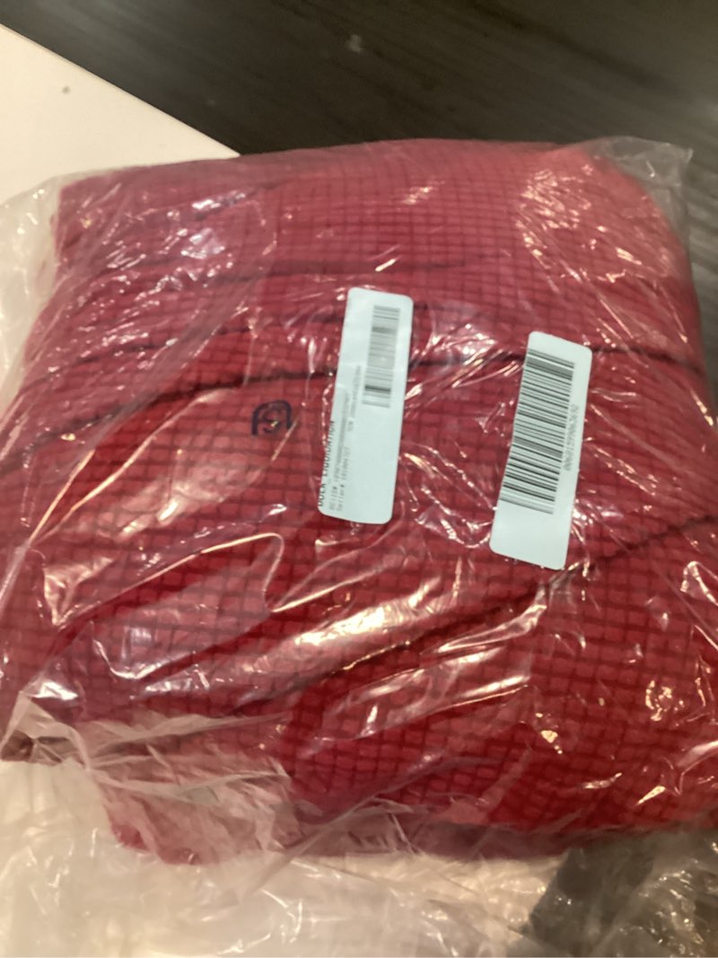 Condition photo showing Good Condition for subrtex textured grid stretch sofa cover couch slipcover with separate cushion cover (wine  sofa)