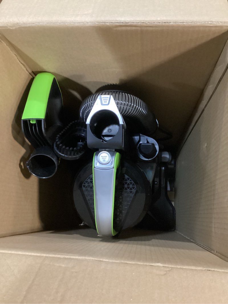 Condition photo showing As Is for Eureka Airspeed Ultra-Lightweight Compact Bagless Upright Vacuum Cleaner, NEU10AE4, Green Green Compact