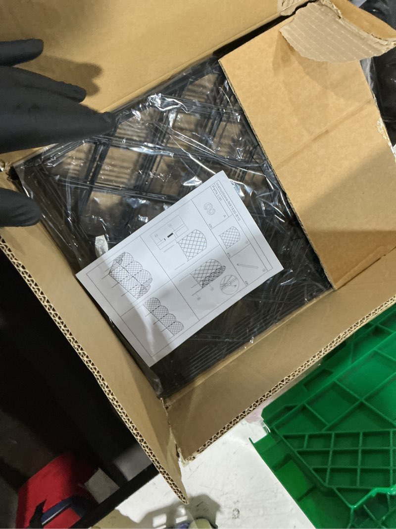 Condition photo showing Good Condition for ousheng 10 pack decorative garden fence, total 10ft(l) x 24in(h) animal barrier border, rustproof metal wire section edging fencing panel for outdoor patio garden yard, arched 10ft x 24in
