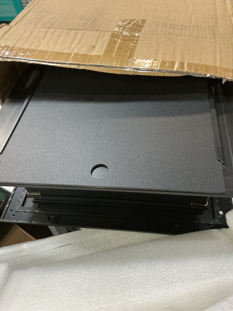 Condition photo showing Good Condition for 3-Flap Dog Door, All Aluminum Alloy Large Doggy Door Doggie door for Wall, Heavy Duty Pet Door Easy to Install, Energy Efficient, Telescoping Tunnel for Interior & Exterior Wall, Pet Up to 110Lb-Black