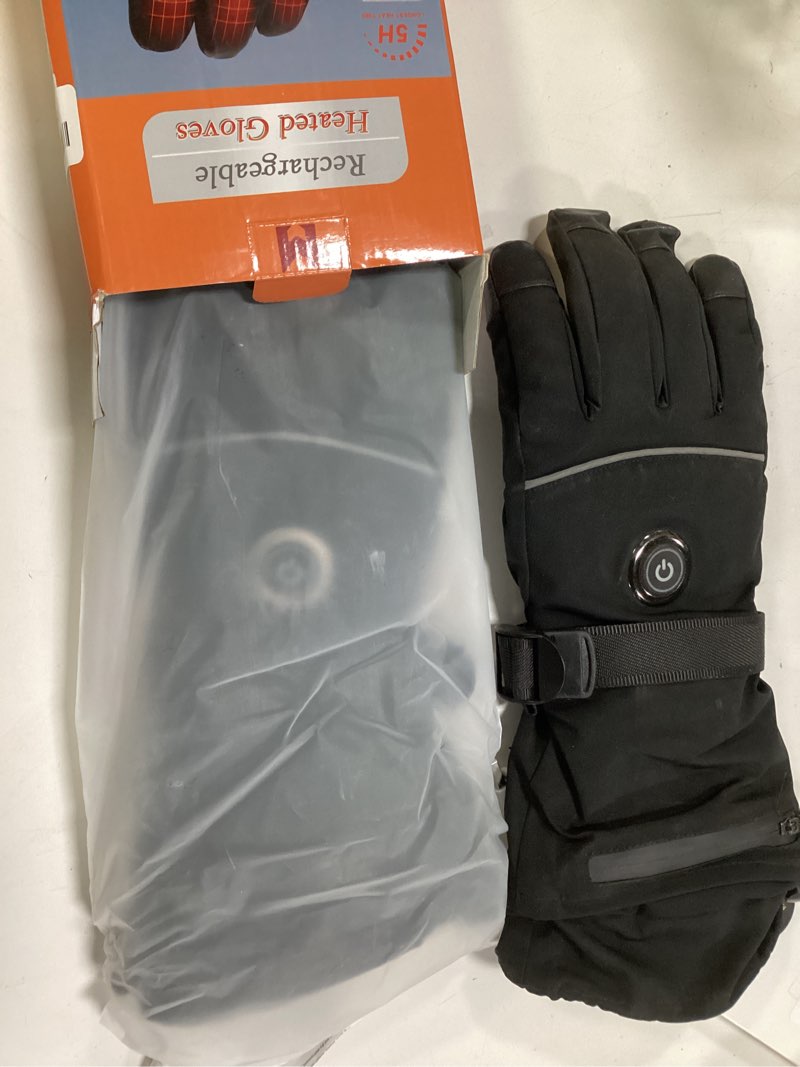 Condition photo showing Good Condition for Heated Gloves, 5V 6000mAh Rechargeable Heated Gloves for Men Women, Waterproof & Upgrade Non-Slip Electric Heating Glove for Motorcycling, Hunting, Skiing, Outdoor Work X-Large Black-XL