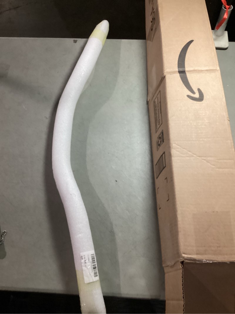 Condition photo showing As Is for motorcycle handlebar 7/8" 22mm cafe racer handlebars low rise drag bars universal for cafe race bobber motocross dirt pit bike atv ebike mini bike black