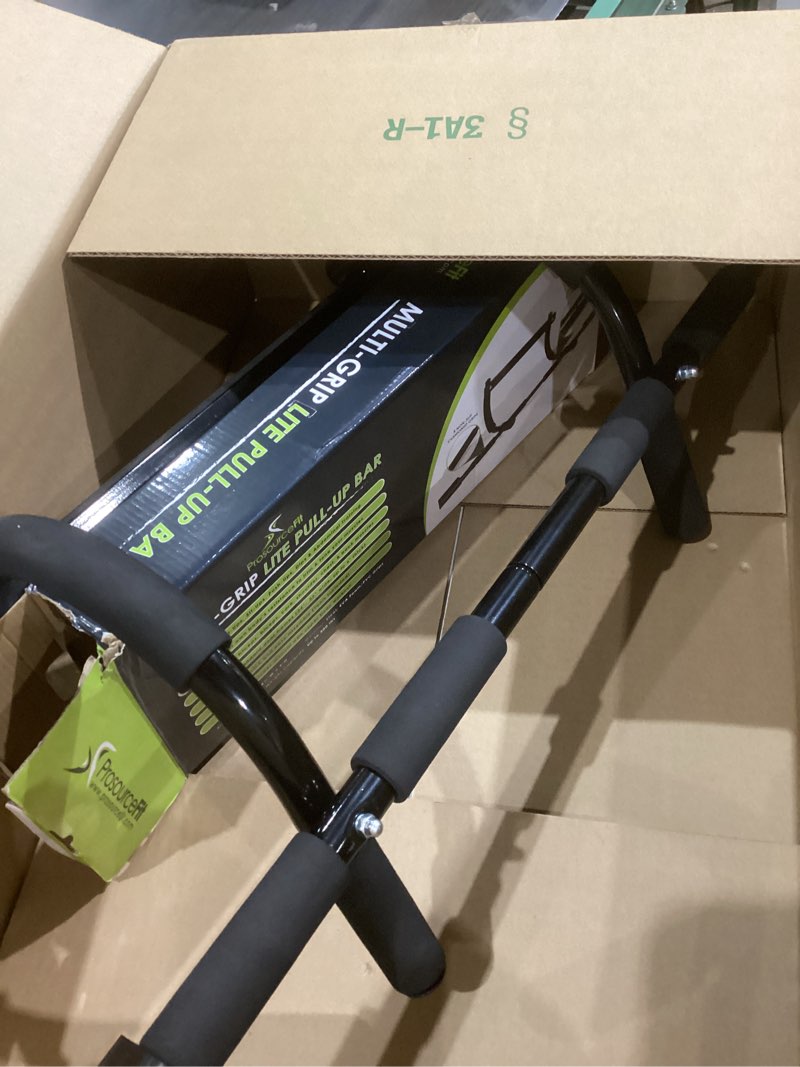 Condition photo showing Good Condition for ProsourceFit Pull Up Bar for Multi Use Fitness & Home Gym Exercise Multi Grip Light