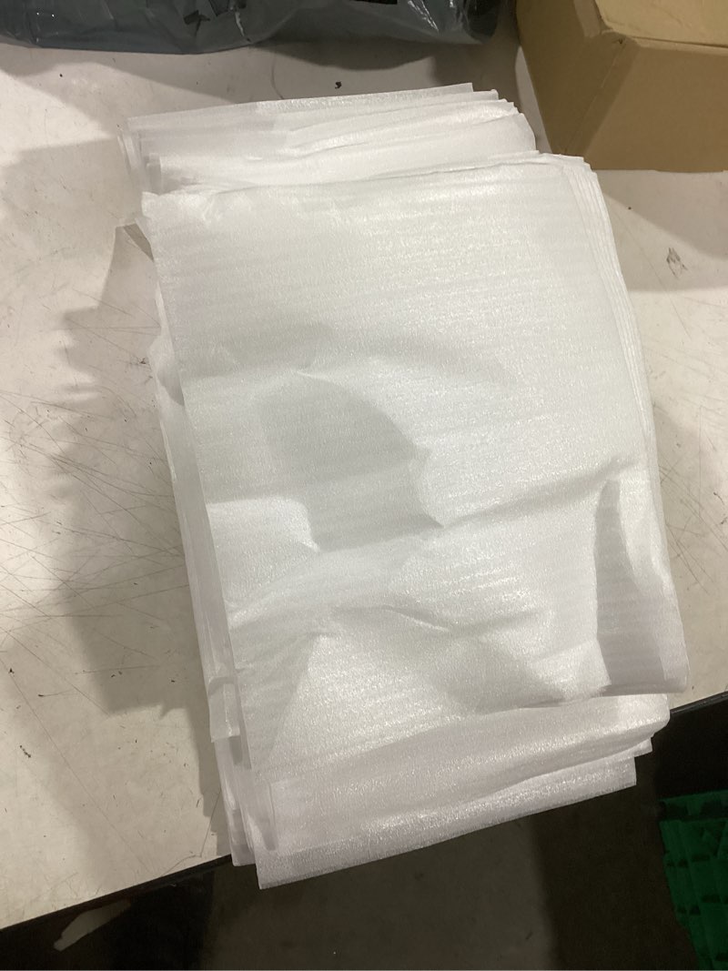 Condition photo showing Good Condition for 100 pack 8'' x10'' cushion foam pouches, moving supplies for dishes, packing materials for dishes & cups, glass packing paper and plate protectors for moving(200x250x0.5mm) 8x10in-100pcs