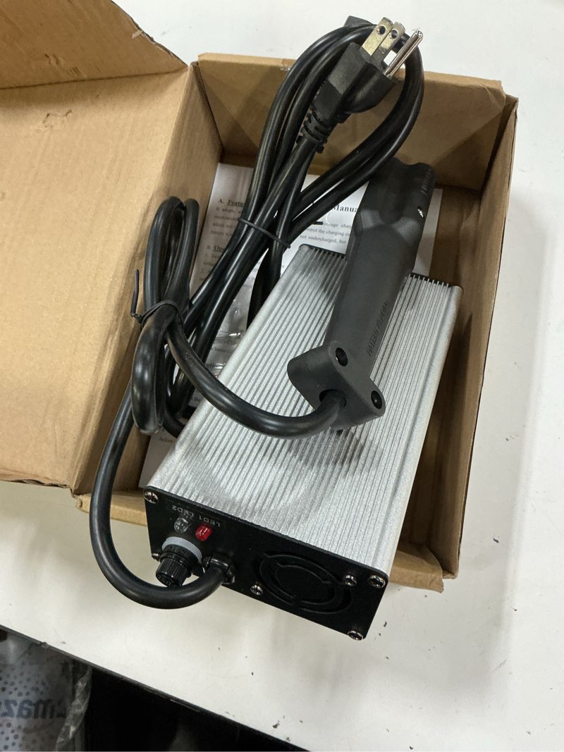 Condition photo showing New/Like New for wflnhb 3 pin 48v battery charger replacement for yamaha golf cart g29 2007 up