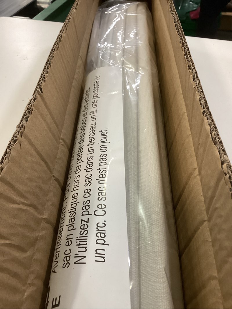 Condition photo showing Good Condition for unishades 100% blackout no tools no drill cordless roman shades for windows, size 25 3/4" w × 60" h (for windows 26" w × 60" h) blackout - off-white blackout - off-white 26" w × 60" h