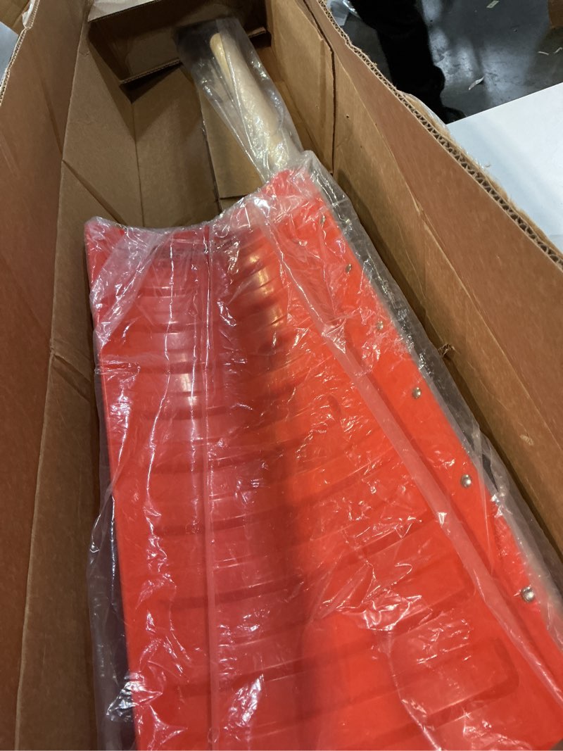 Condition photo showing Good Condition for Heavy Duty Winter Snow Shovel, Manual Snow Removal Tool for Driveways, Sidewalks, Outdoor Use