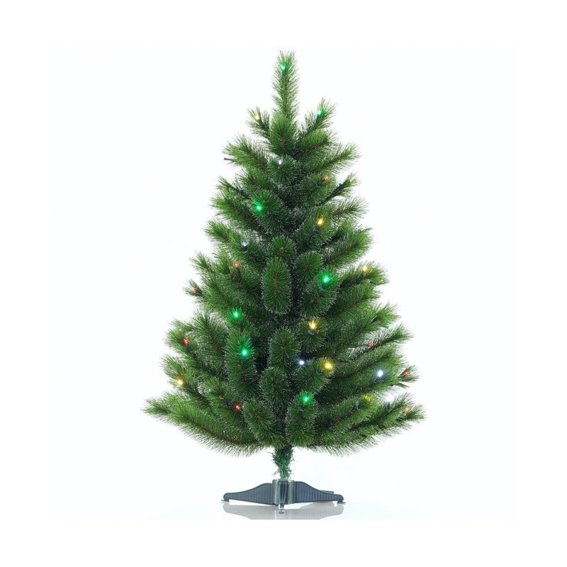 (used))lighted spruce christmas tree