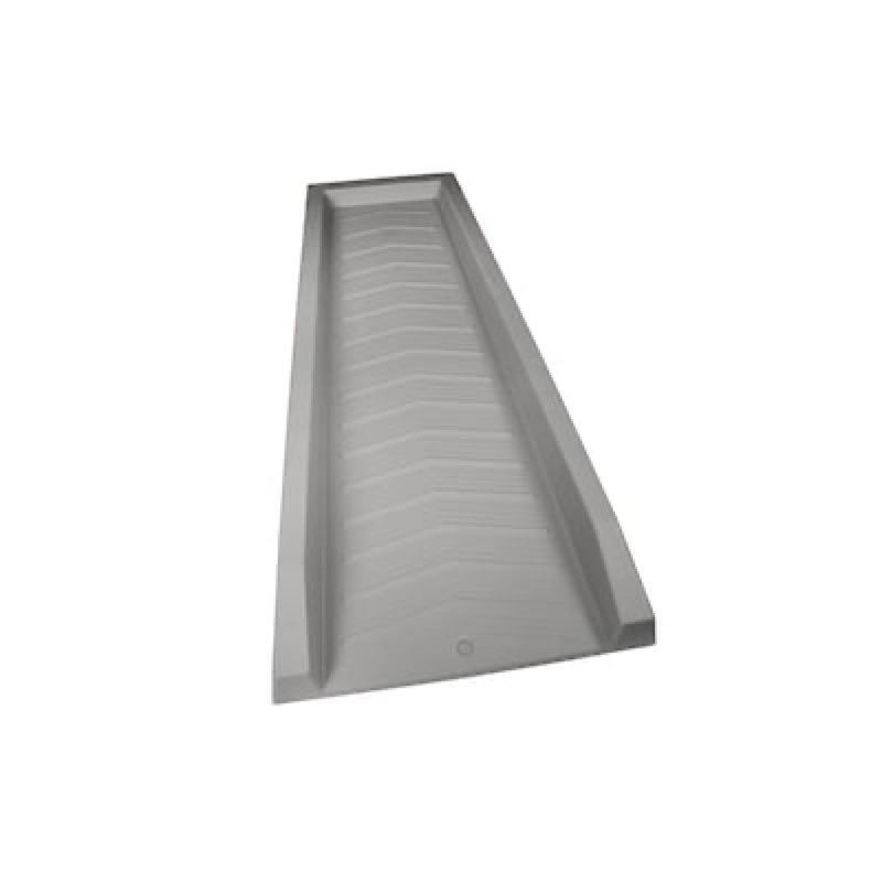 Spectra Splash Block Vinyl 22.75-in Gray Splash block