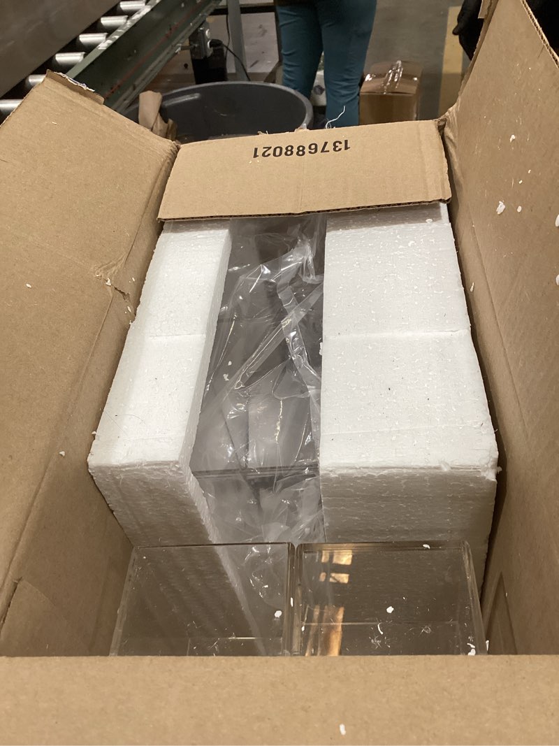 Condition photo showing item condition for Diaper Caddy, Baby Changing Table Organizer, Detachable Clear Acrylic Diaper Storage for Wipe Dispenser, Wipe Warmer and other Diapering Essentials Transparent 16.4x6x8.6