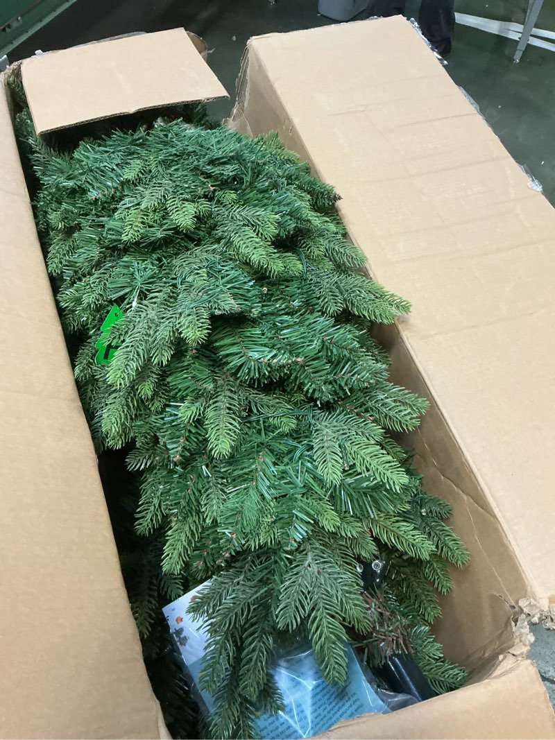 6.5FT PRELIT GREEN ROTATION CHRISTMAS TREE+UL  TCH46765-1036