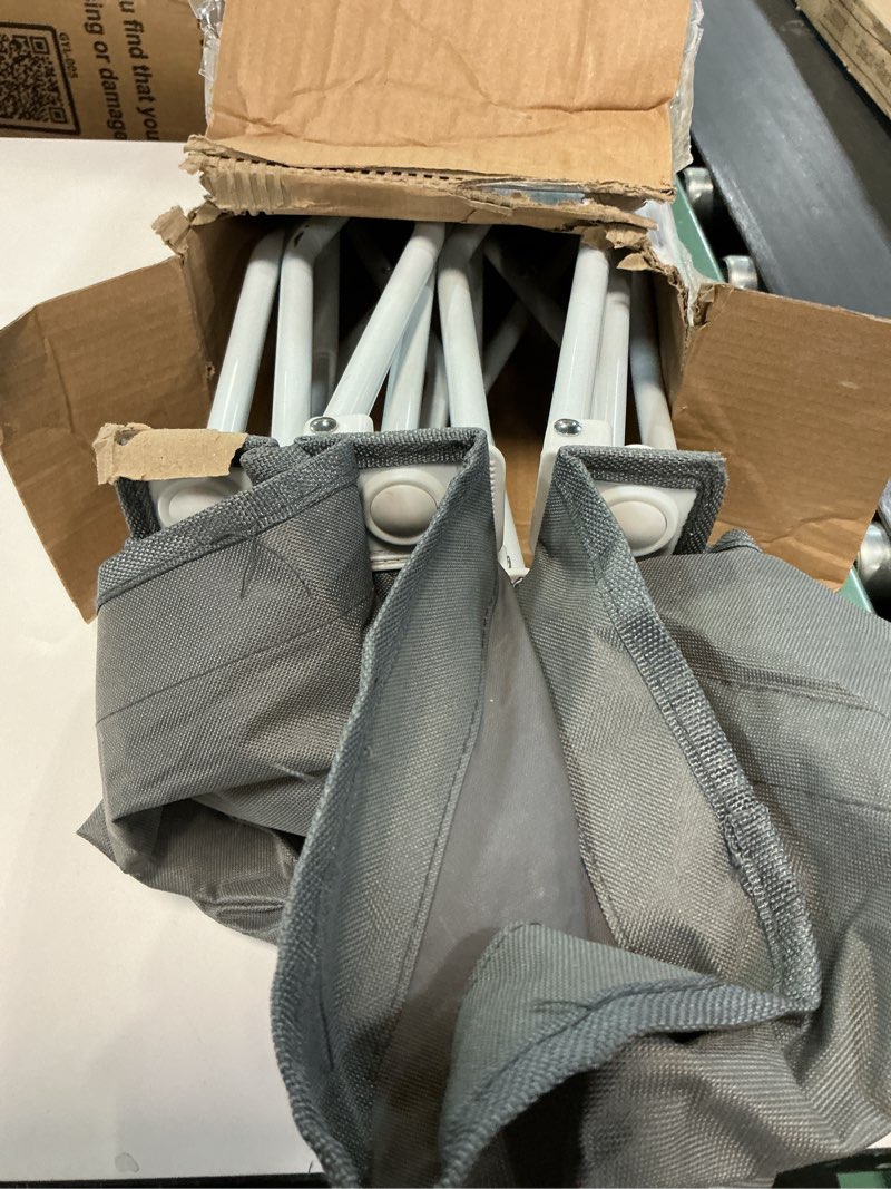 Condition photo showing Good Condition for Regalo Portable My Cot®, Award Winning Brand, Toddler Cot, Gray, 48" Long, 24.5" Wide, Toddler Bed