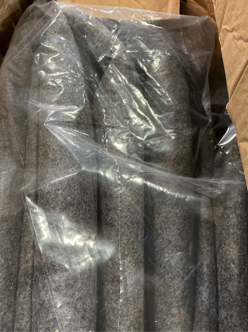 Condition photo showing Good Condition for garage floor mat, 7.4 x 8.4 ft waterproof mat with non-slip backing, reusable absorbent surface, easy clean floor protector oil spill mats for garage, driveway, workshop 7.4' x 8.4'