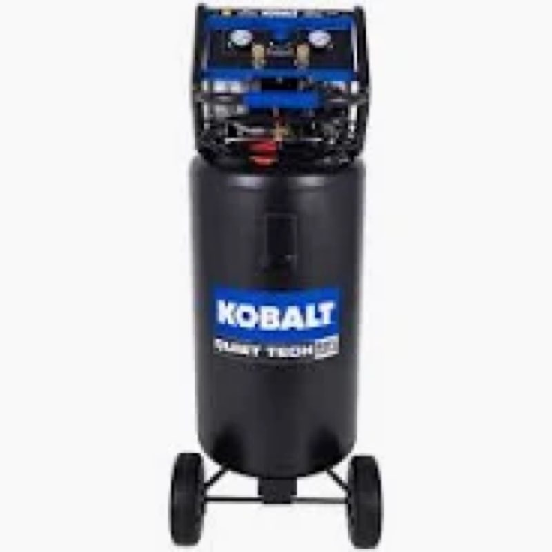 Kobalt QUIET TECH 26-Gallon Portable Electric 150 PSI Vertical Air Compressor