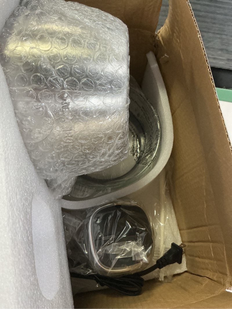 Condition photo showing Good Condition for ganiza food processor, 2-speed food chopper meat grinder with 8 cup stainless steel & 8 cup glass bowls, upgraded button & smart overheat protection light - includes clean brush, 2 sets of blades silver