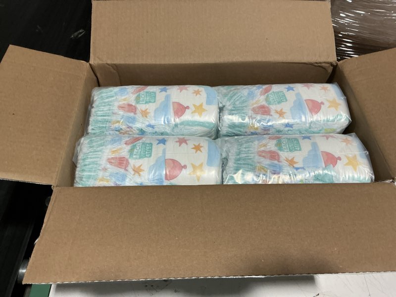 Condition photo showing New/Like New for pampers training pants - easy ups boys & girls bluey - size 4t-5t, 104 count, children's potty underwear (packaging may vary) 4t-5t 104