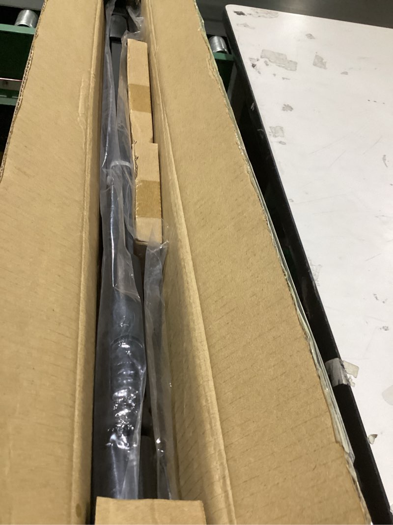 Condition photo showing New/Like New for 41" extra tall baby gate with door, 29.6-40.5 in wide dog gates for doorways stairs, walk through large pet gate indoor, pressure mounted child safety gates for kids puppy doggie metal black 29.6"-40.5"