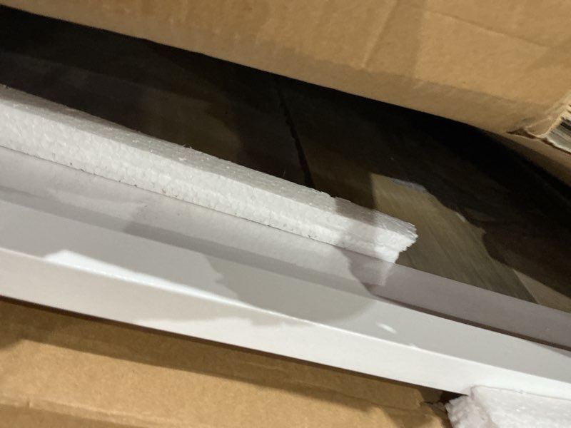 Condition photo showing Good Condition for vnvnk 22x28 frame white, perfect for 22x28 inch picture without mat or 18x24 inch picture with mat, home wall decor picture frame-1 pcs 22x28 white