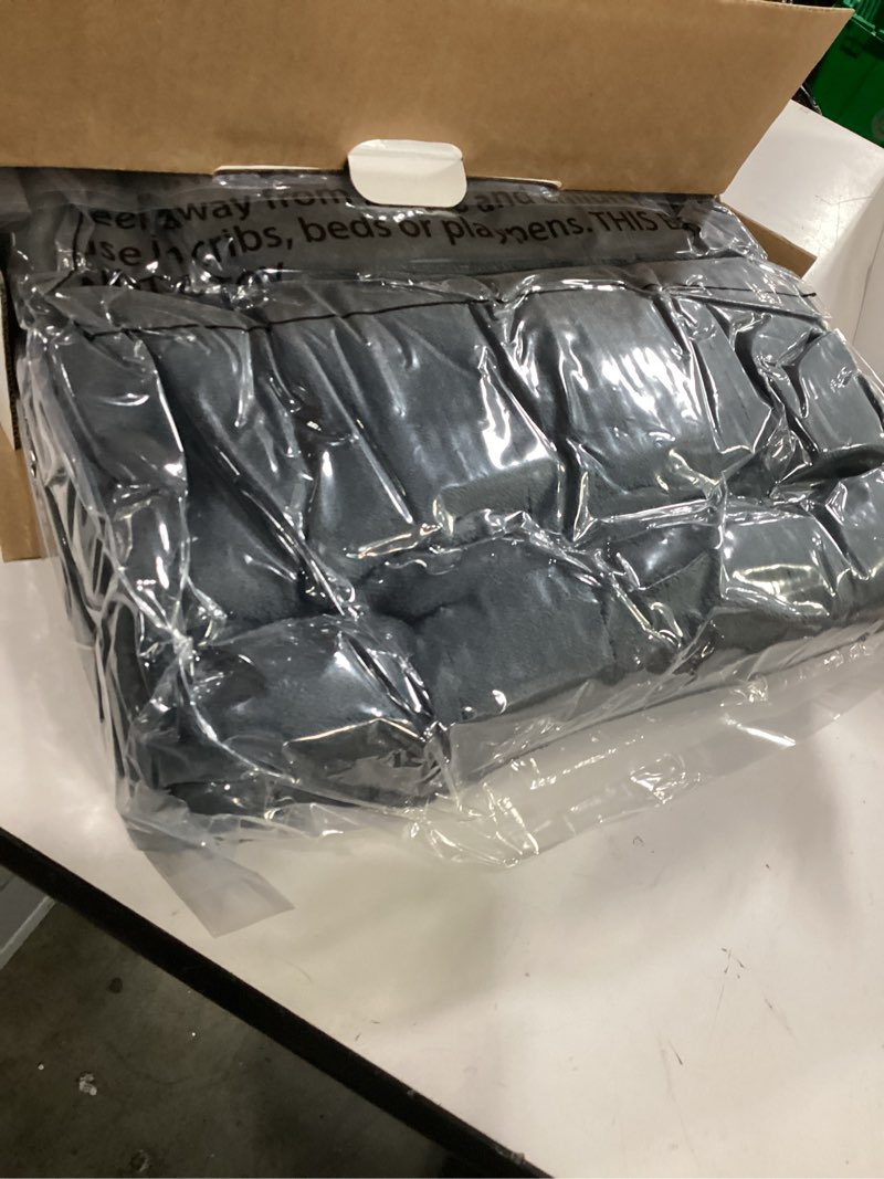 Condition photo showing New/Like New for westinghouse electric blanket twin size, super cozy soft flannel 62"" x 84"" heated blanket with 10 fast heating levels & 1-12 auto-off, machine washable, etl&fcc certification, charcoal charcoal twin 62*84"