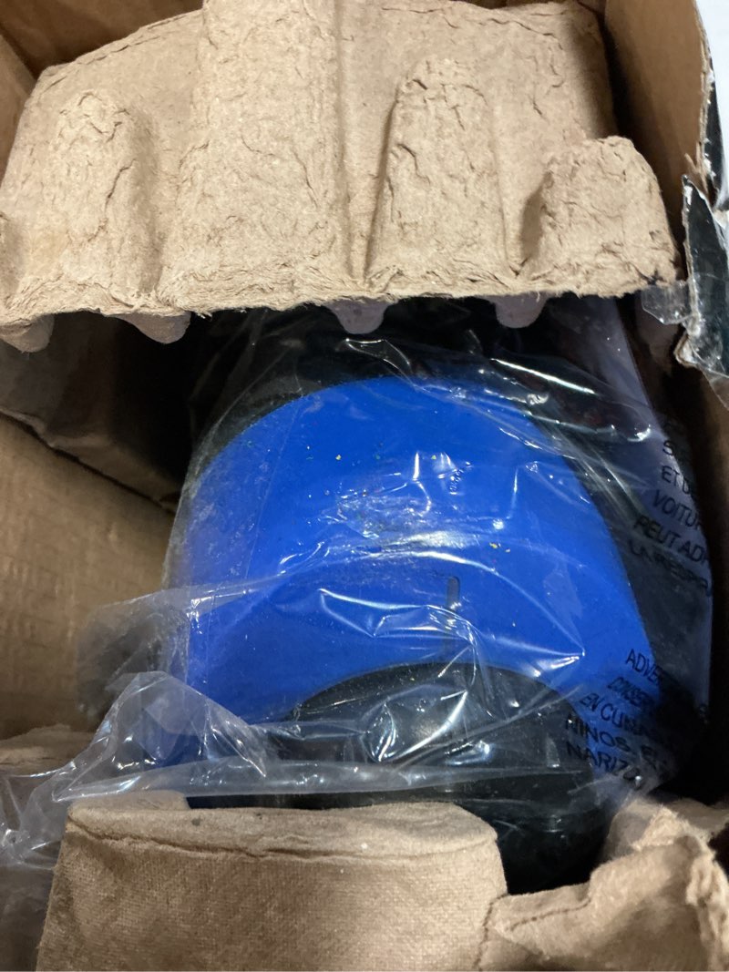 Condition photo showing As Is for bostitch office quietsharp electric pencil sharpener, heavy duty classroom or office use, size selector with 6 different sizes, blue classroom sharpener