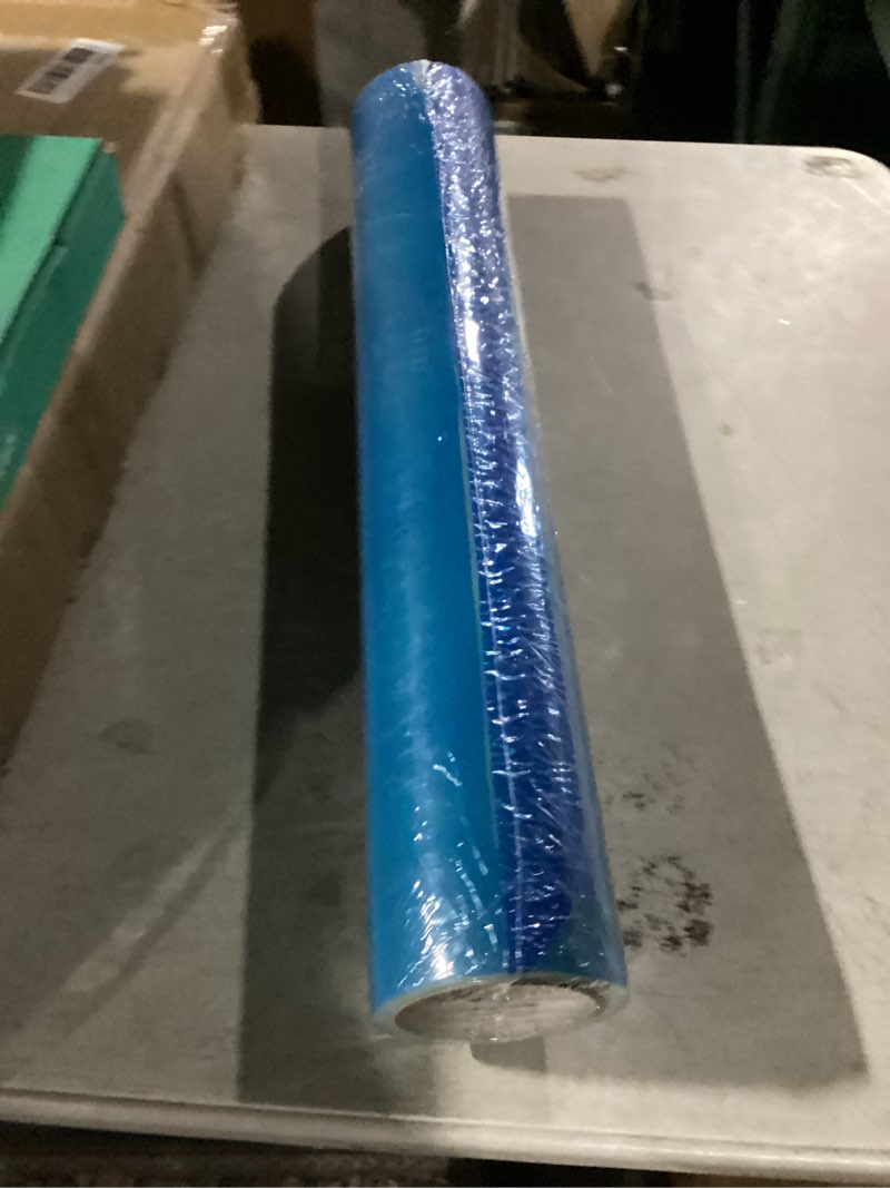 Condition photo showing New/Like New for TapeManBlue Carpet Protection Film 24" x 200' roll, Self Adhesive Plastic Carpet Protector Film with Clean Removal & Easy Unwind, Durable Protection Tape to Shield Your Surface from Dirt and Spills