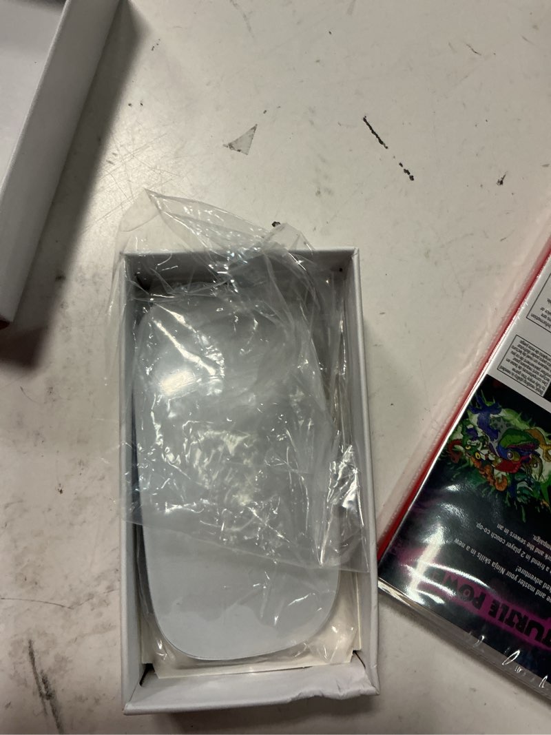 Condition photo showing Good Condition for wireless multi-touch surface magic mouse alternative usb c rechargeable bluetooth mouse compatible with macos/windows/linux/android laptop desktop pc smartphone tablet (white)
