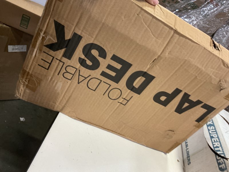 Condition photo showing Good Condition for Laptop Bed Tray Table, Laptop Stand, Portable Lap Desks with Foldable Legs, Reading Desk for Sofa Couch Floor - Medium Small