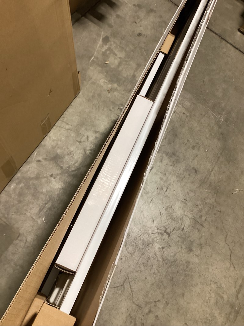 Condition photo showing New/Like New for Ingenuity Decorative Extra Tall Baby Gate & Dog Gate, 28.5"-48" Wide, 36" Tall, Hardware or Pressure Mounted, Install on Top or Bottom of Stairs, Banister, or Doorway - White